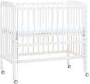 FILLIKID Nino Beistellbett Weiß Massivholz inkl. Matratze Bild 2