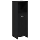 vidaXL Badezimmerschrank Schwarze Eiche Holzwerkstoff Bild 2