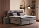 abc bedding Boxspringbett SYDNEY Beige mit Bettkasten Bild 2