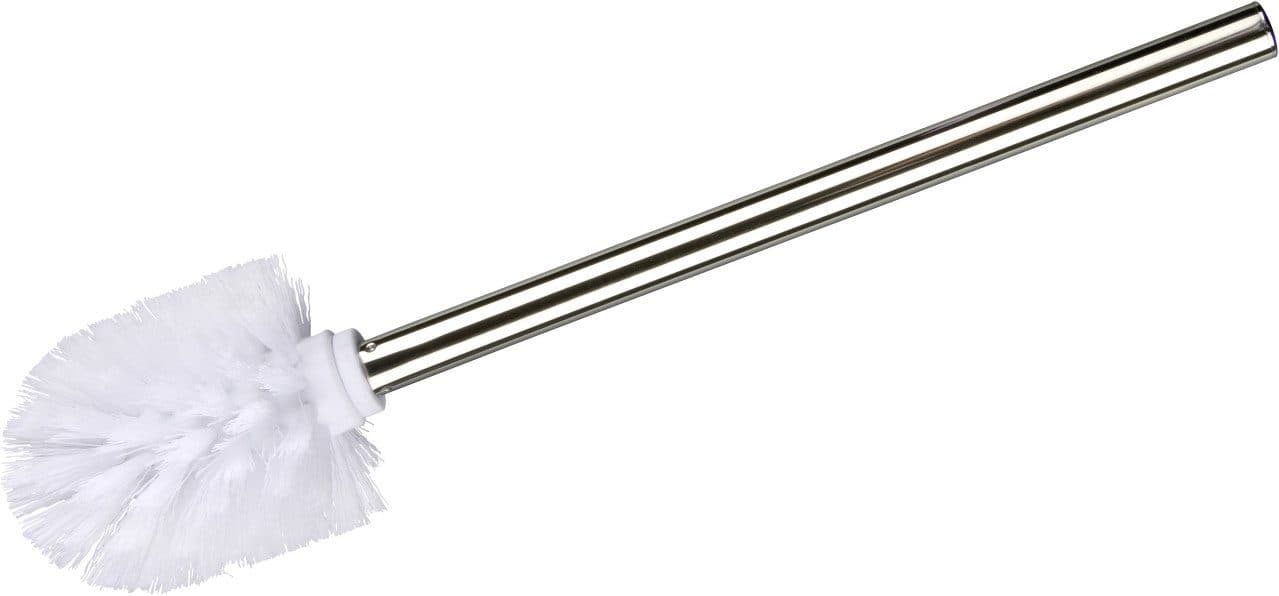 WENKO WC-Reinigungsbürste mit Edelstahlstiel weiß