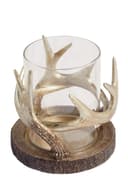 Next Kerzenhalter Hurricane Teelichthalter Geweih Gold Bild 2