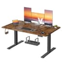 VASAGLE Schreibtisch Höhenverstellbarer USB-C 3 Speichertasten 180cm Bild 2