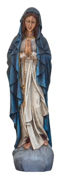 Aubaho Dekoobjekt XXL Skulptur Madonna 80cm Heiligenfigur Kunststein Bild 2