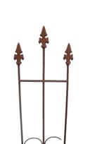 Deko-Impression Rankgitter Schmal Eisen Rost 97 cm Bild 2