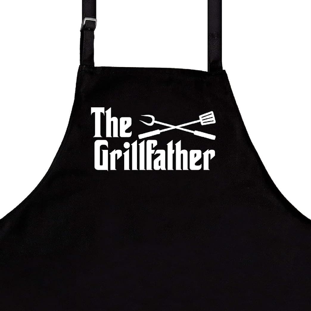 nomsum Grillschürze Schwarz Lustiges Design Einheitsgröße - Bild 2