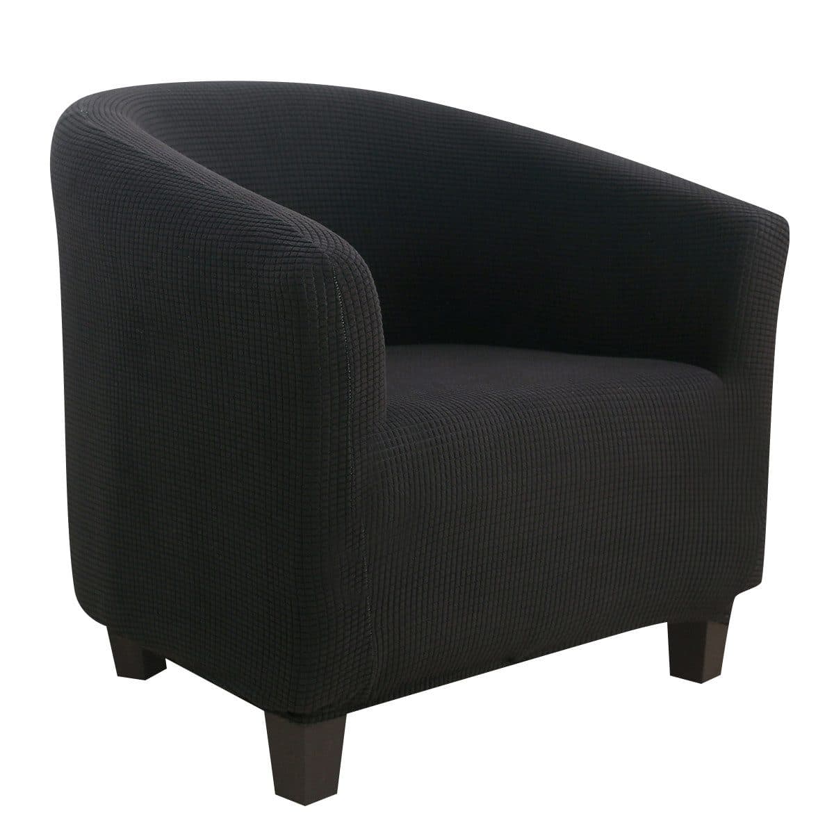 BTTO Sofahusse Jacquard Sesselhusse Schwarz Stretch - Bild 2