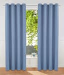 OTTO HOME Vorhang Parry 2-er Set Blau Blickdicht Polyester Bild 2