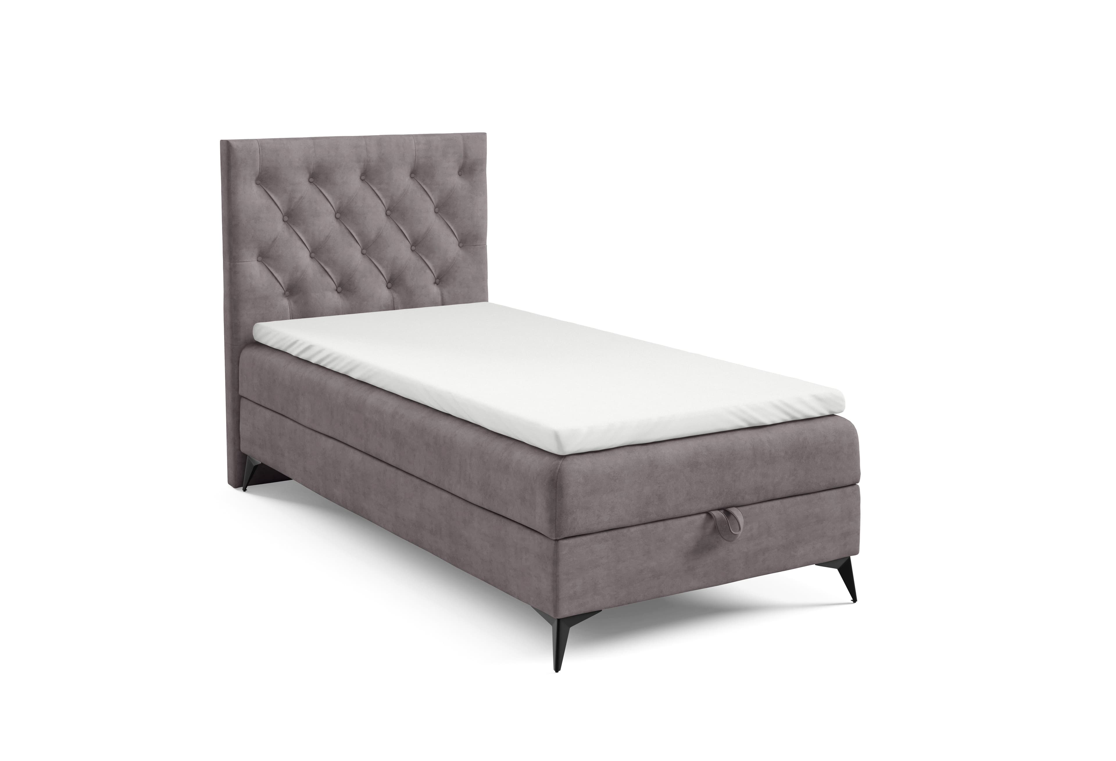Best for Home Boxspringbett K18 Single SLIM mit Bettkasten & Matratze - Bild 2