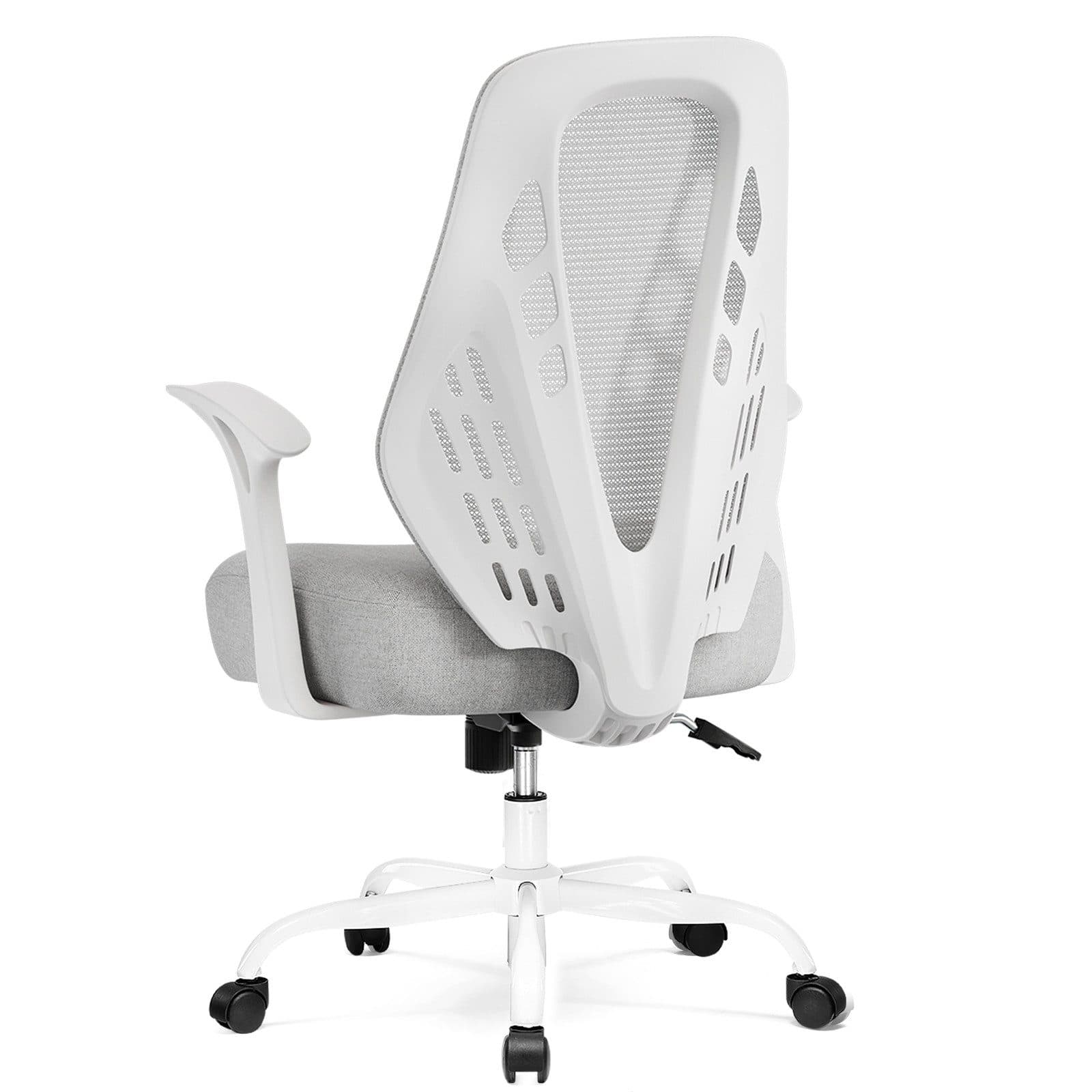 COMHOMA Bürostuhl Drehstuhl Ergonomisch Schwarz Grau - Bild 2
