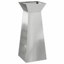 vidaXL Blumentopf Säulen Pflanzer Silber Moderner Gartenpfeiler Bild 2