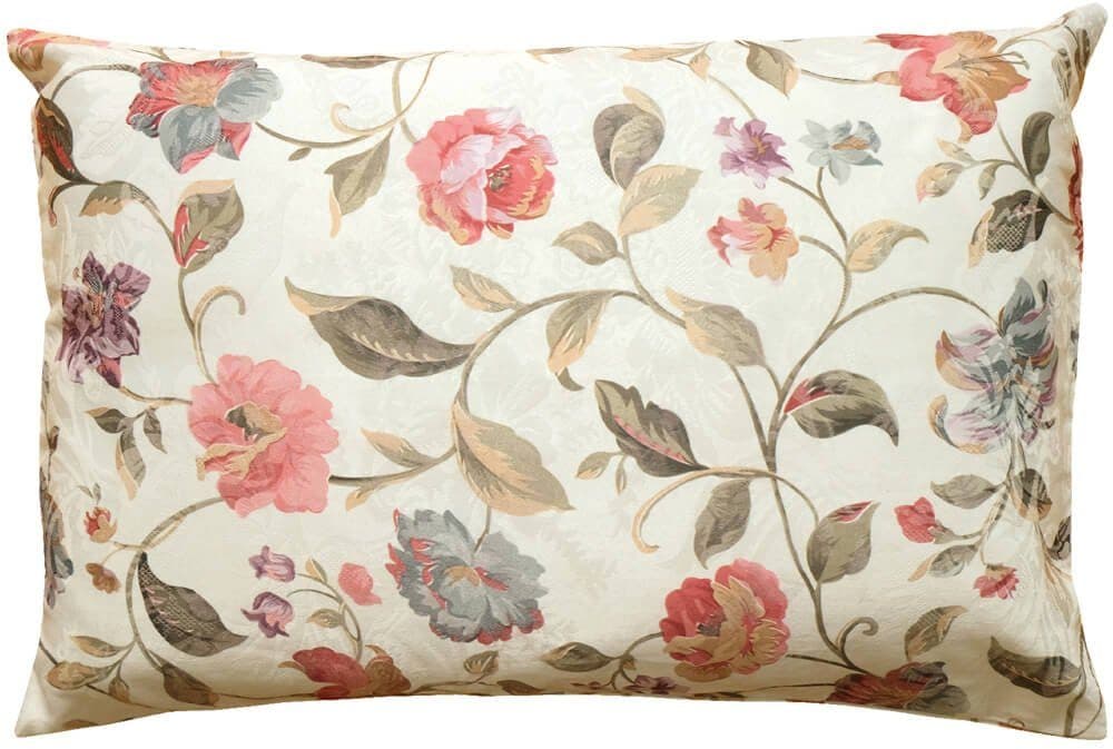 matches21 HOME & HOBBY Kissenbezug Bunte Blumen Jaquard 40x60 cm - Bild 2