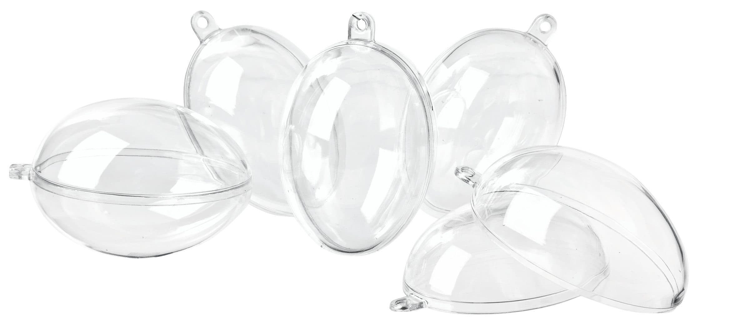 VBS Osterei Kunststoff-Eier 6er-Pack 6 cm