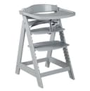 ROBA Treppenhochstuhl Sit Up Click & Fun Taupe Holz Hochstuhl Bild 2