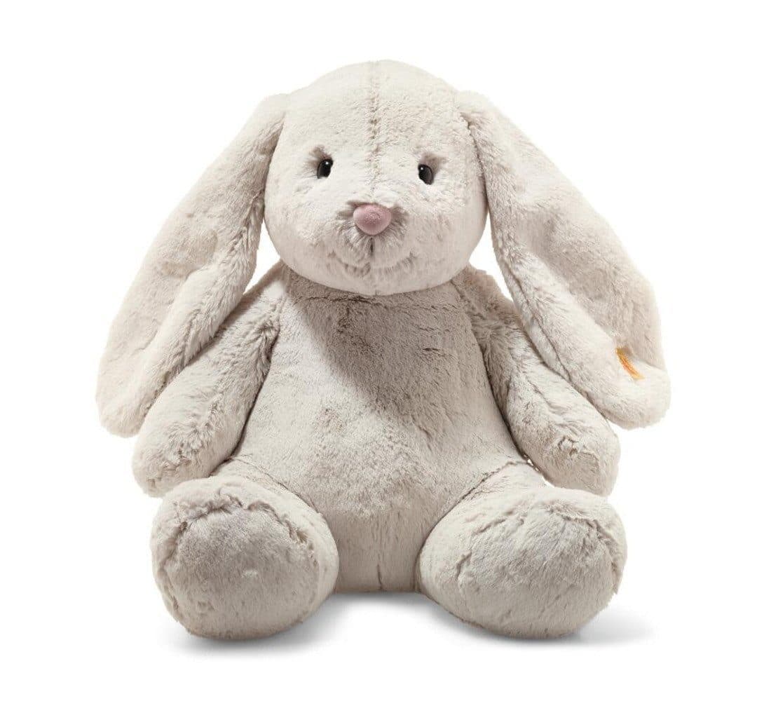 Steiff Hase Hoppie 48 cm Kuscheltier Hellgrau