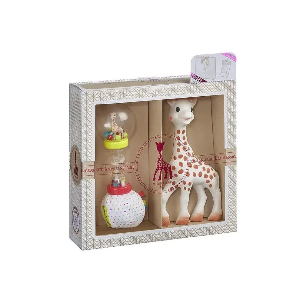 Sophie la Girafe Greifspielzeug Geschenkset Beißring und Rassel - Bild 2