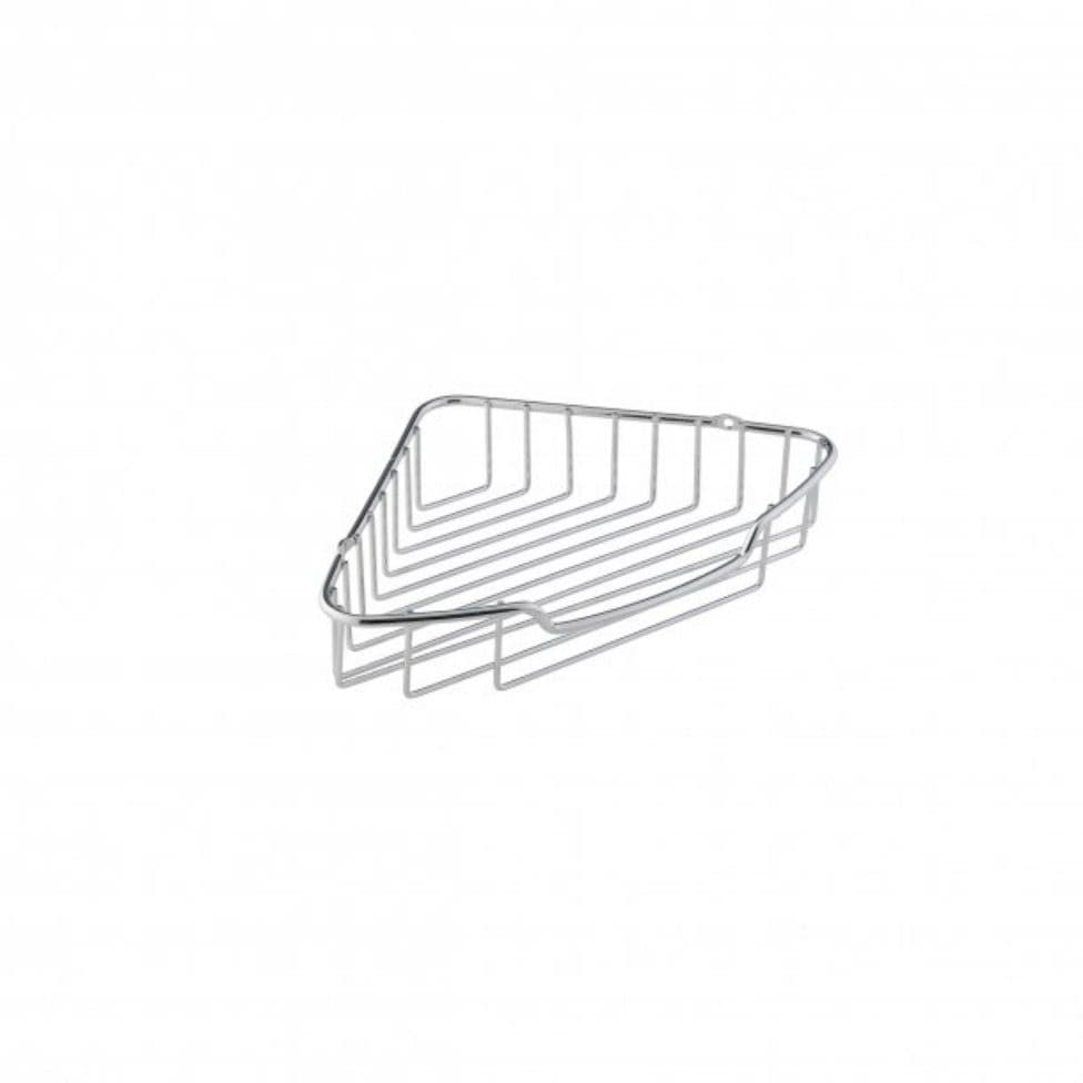 axentia Duschregal Eckregal Escala verchromt silber