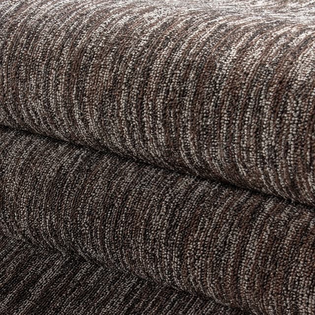 SIMPEX24 Kurzflor-Bettumrandung Unicolor - Luxuriöses Schlingen-Teppich-Set für Schlafzimmer