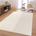 TT Home Hochflor Teppich Esszimmer Schlafzimmer Wohnzimmer Bild 2