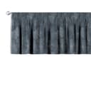 Dekoria Vorhang mit Kräuselband Blumen Silber Bild 2