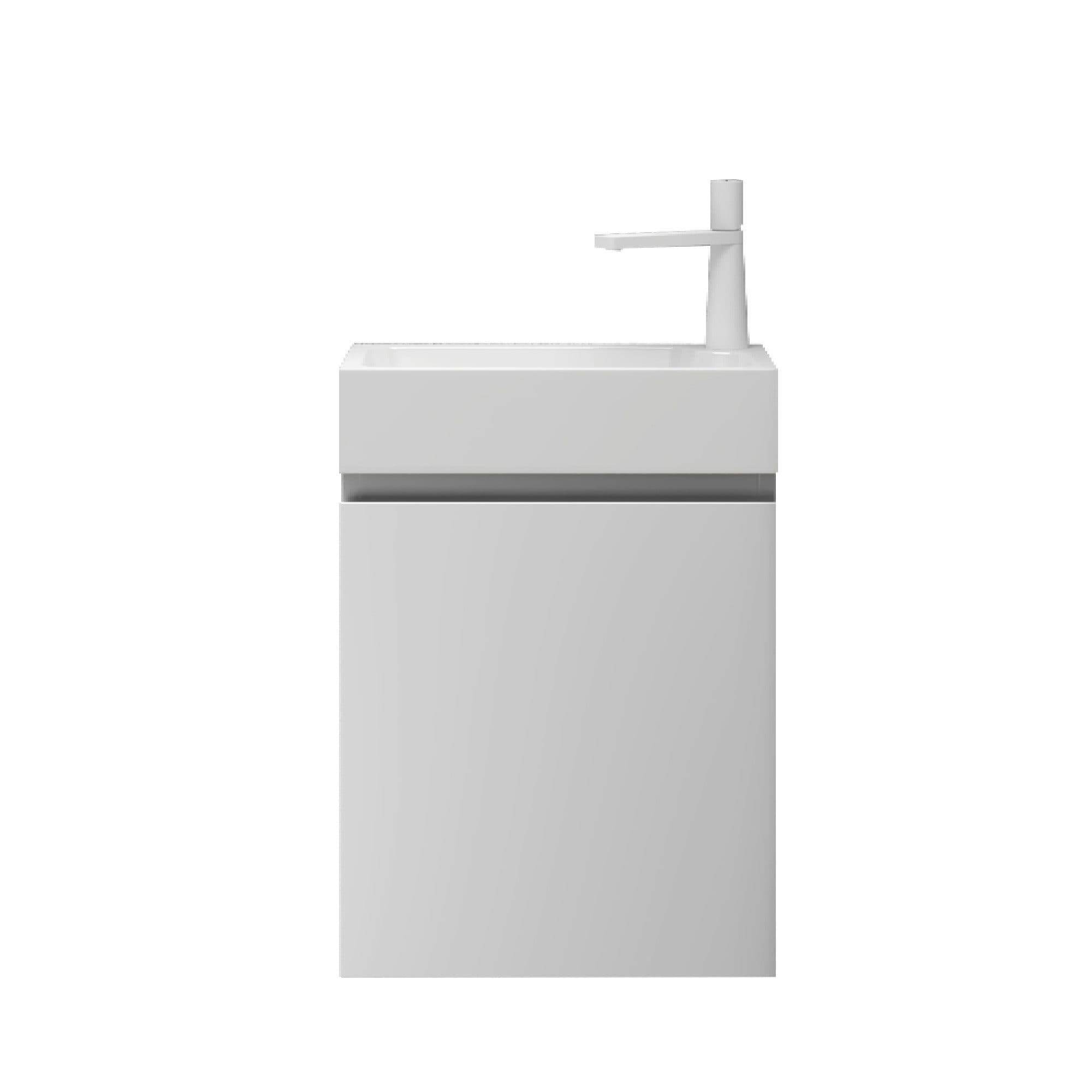 Mai & Mai Badmöbel-Set mit Waschbecken und Unterschrank Weiß - Bild 2