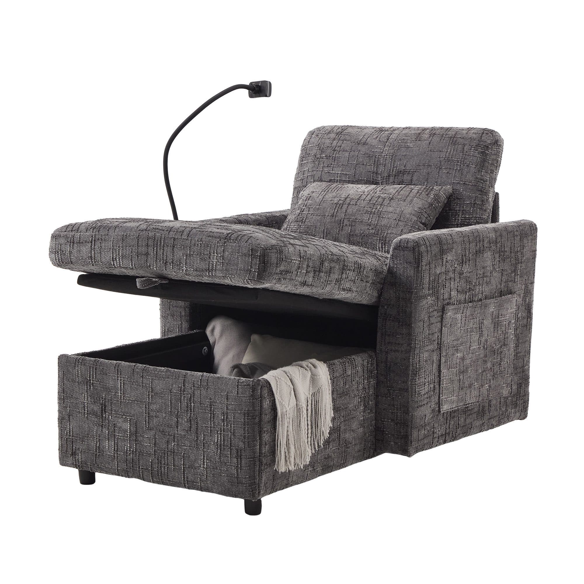 BlingBin Freizeit-Sofa Einsitzer mit Stauraum - Bild 2