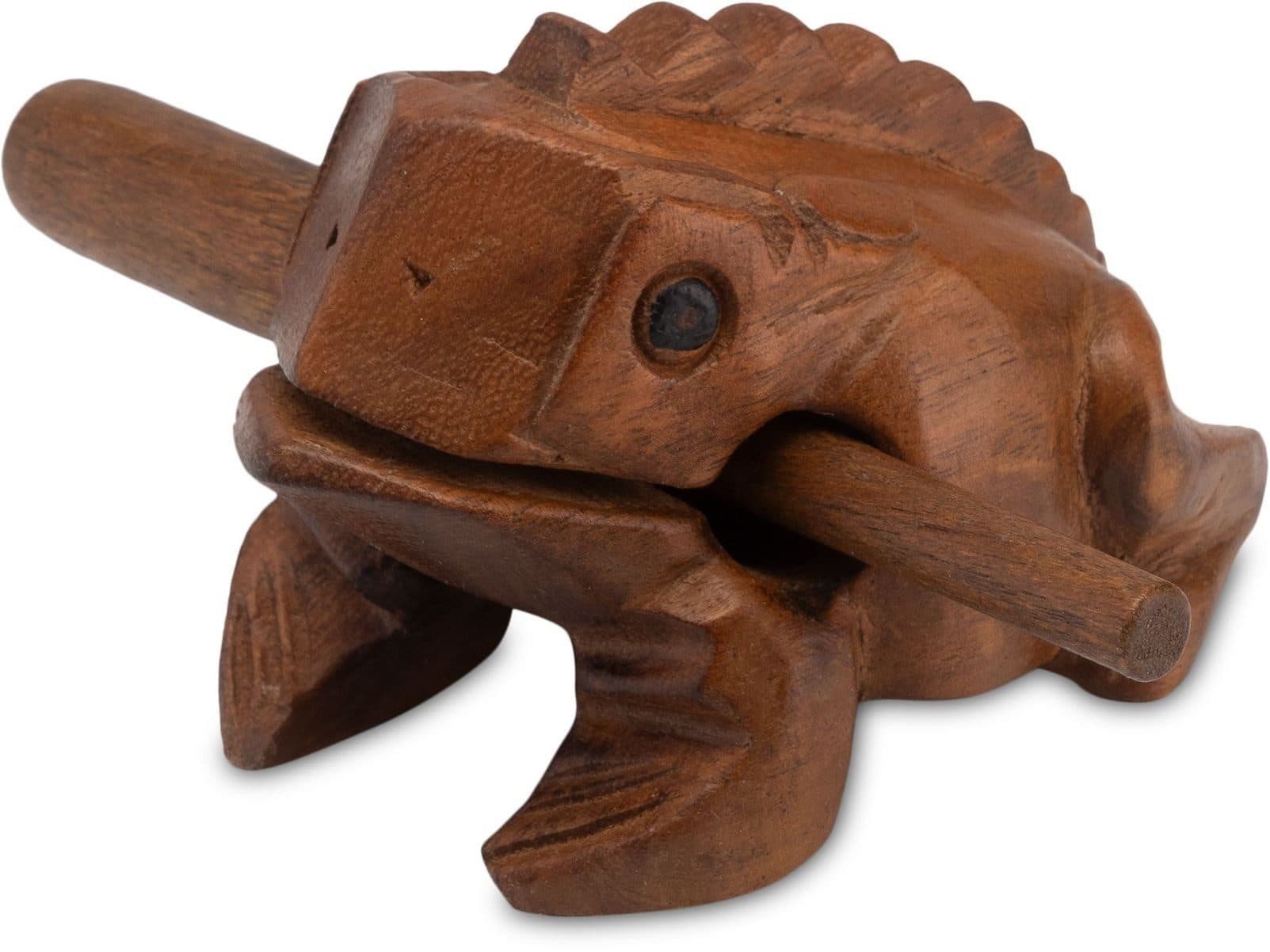 Logoplay Holzspiele Klangfrosch Gr. 5 14 cm Klangtier aus Holz - Bild 2
