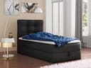 Sofnet Boxbett Best Mini mit Bettkasten und Matratze Schwarz Bild 2