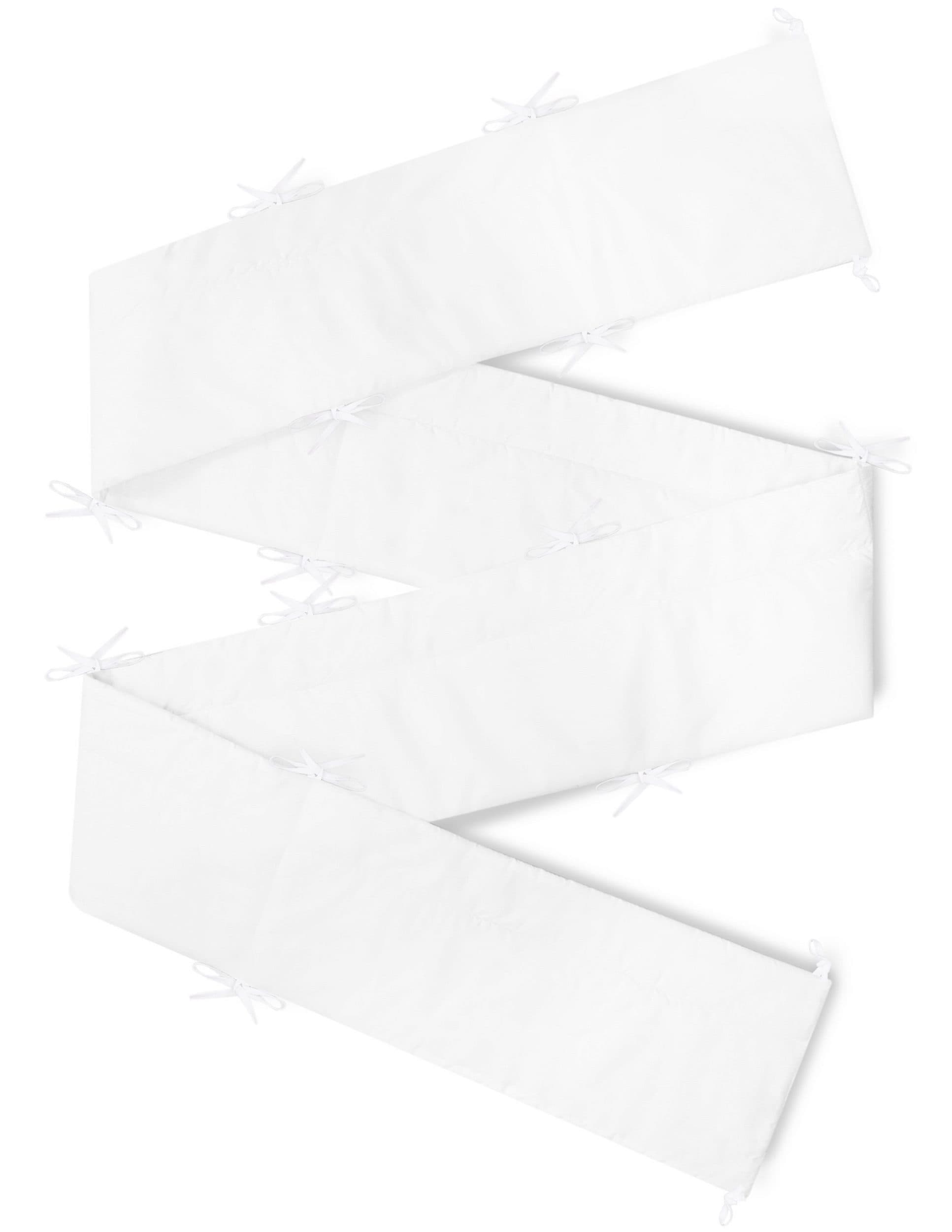 Amilian Bettnestchen Bettumrandung 420x30 cm für Babybett 140 x 70 cm