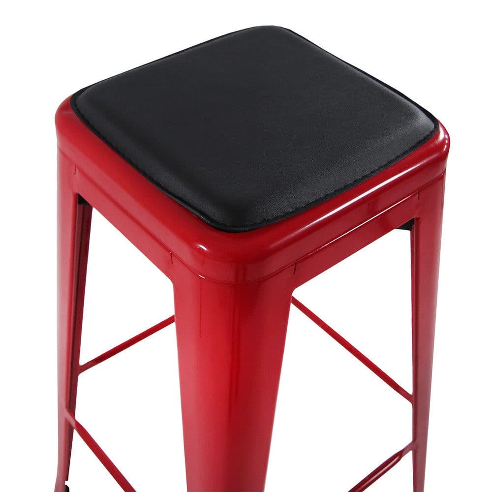 hjh OFFICE Sitzkissen PILOW II Kunstleder Schwarz mit Magneten