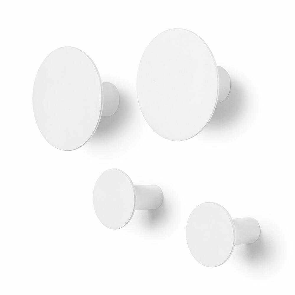 blomus Wandhaken PONTO 4er Set Lily White