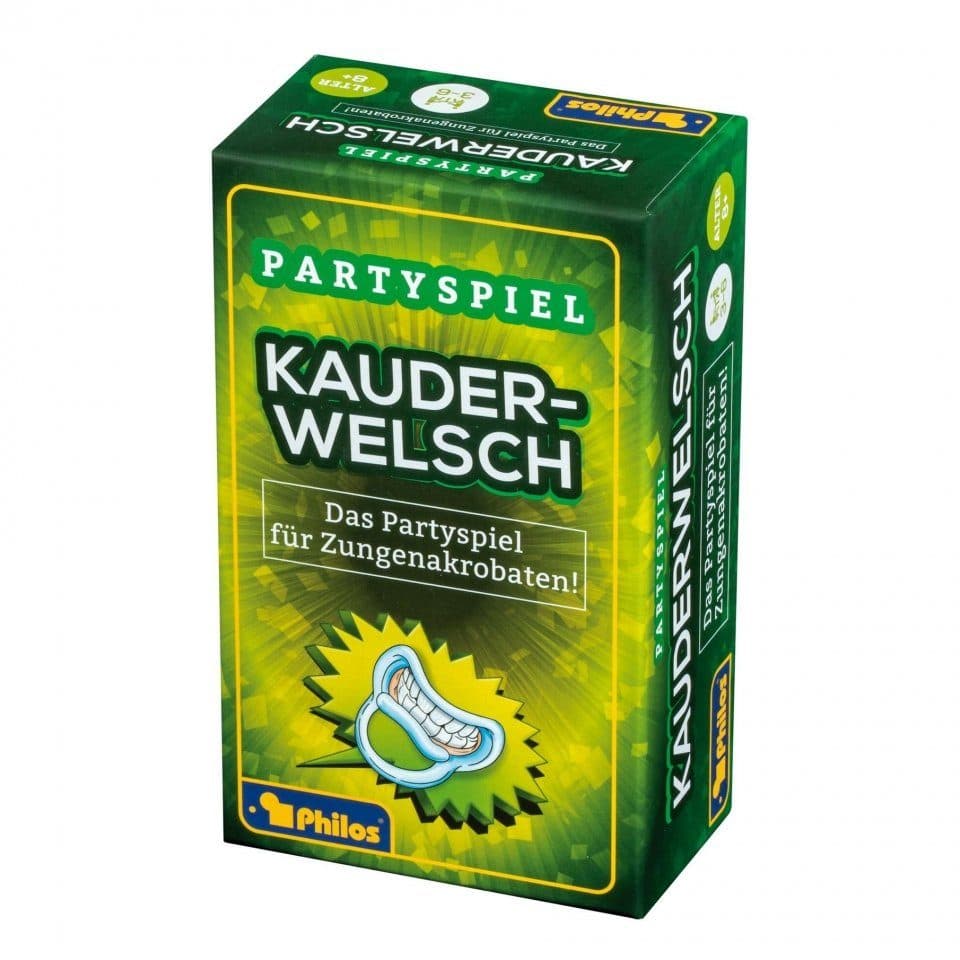 Philos Spiel Kauderwelsch - Partyspiel für Zungenakrobaten
