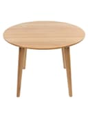 holz4home® Esstisch Rund aus Eichenholz Massiv Bild 2