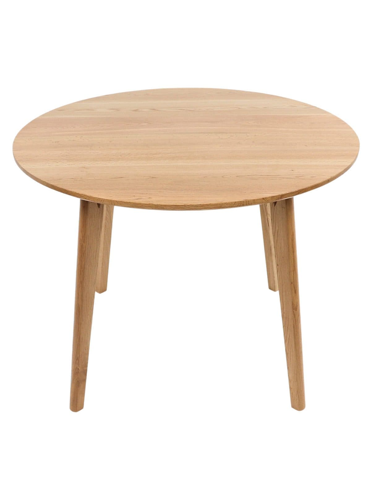 holz4home® Esstisch Rund aus Eichenholz Massiv - Bild 2