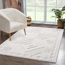 Carpet City Hochflor-Teppich FOCUS777 Rechteckig 20 mm Boho Hochtief-Muster Bild 2