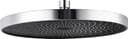 WENKO Softwater Kopfbrause Chrom/Schwarz 26cm Bild 2