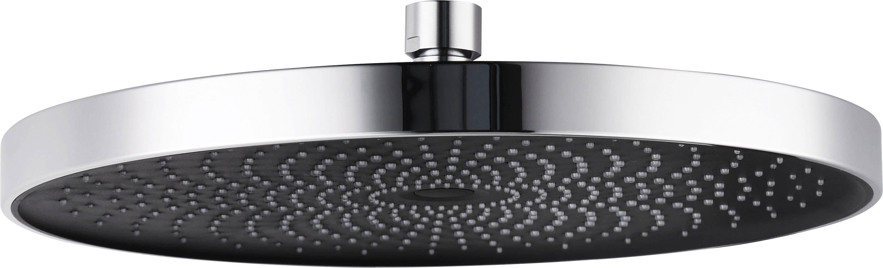WENKO Softwater Kopfbrause Chrom/Schwarz 26cm - Bild 2