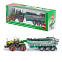 SIEPER Modelltraktor Claas Xerion mit Fasswagen 1:87 Grün Bild 2