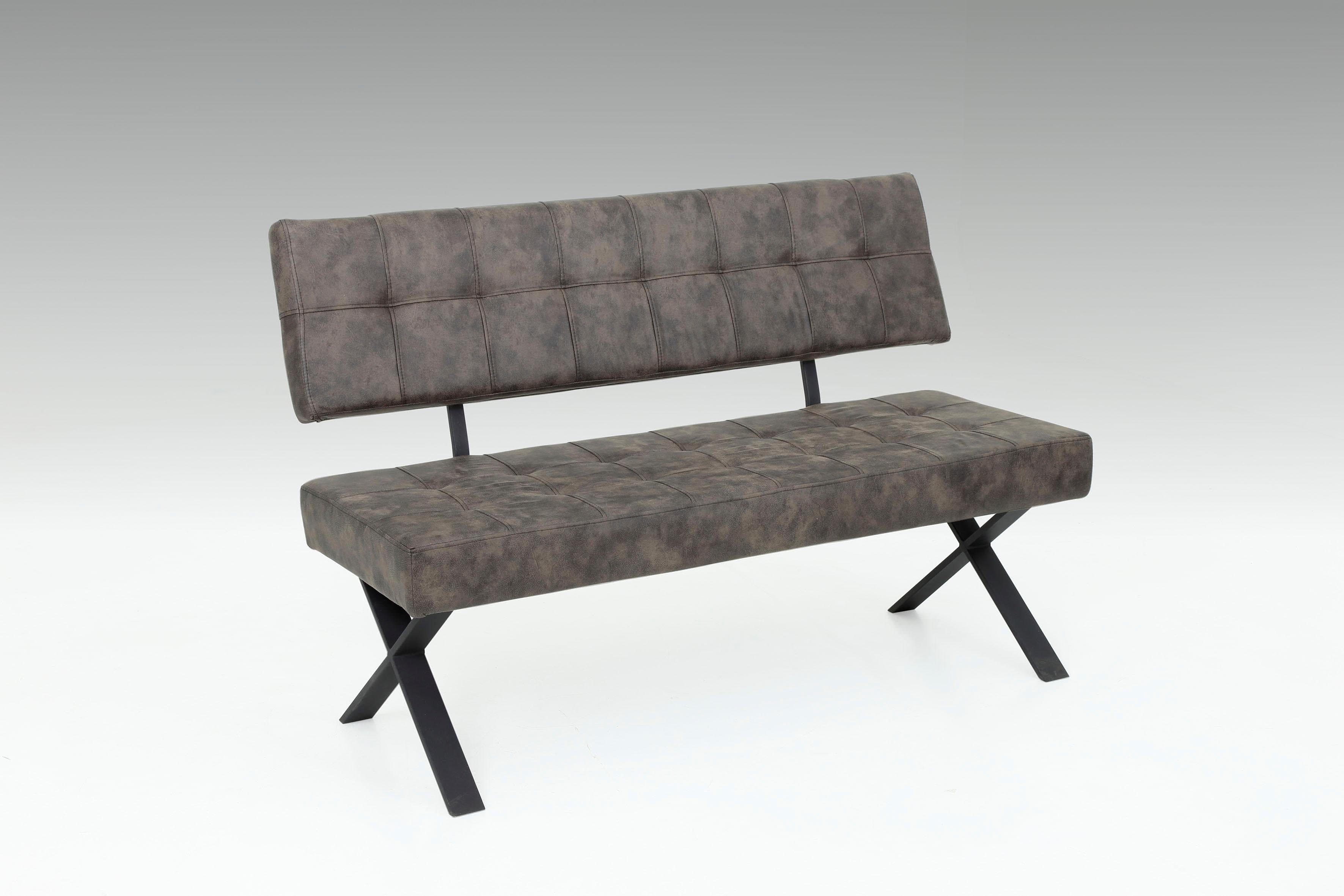 HELA Sitzbank Donna Vintage Braun Anthrazit Softex Vintage