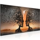 Runa Art Wandbild Abstraktes Liebespaar Orange Modern Bild 2