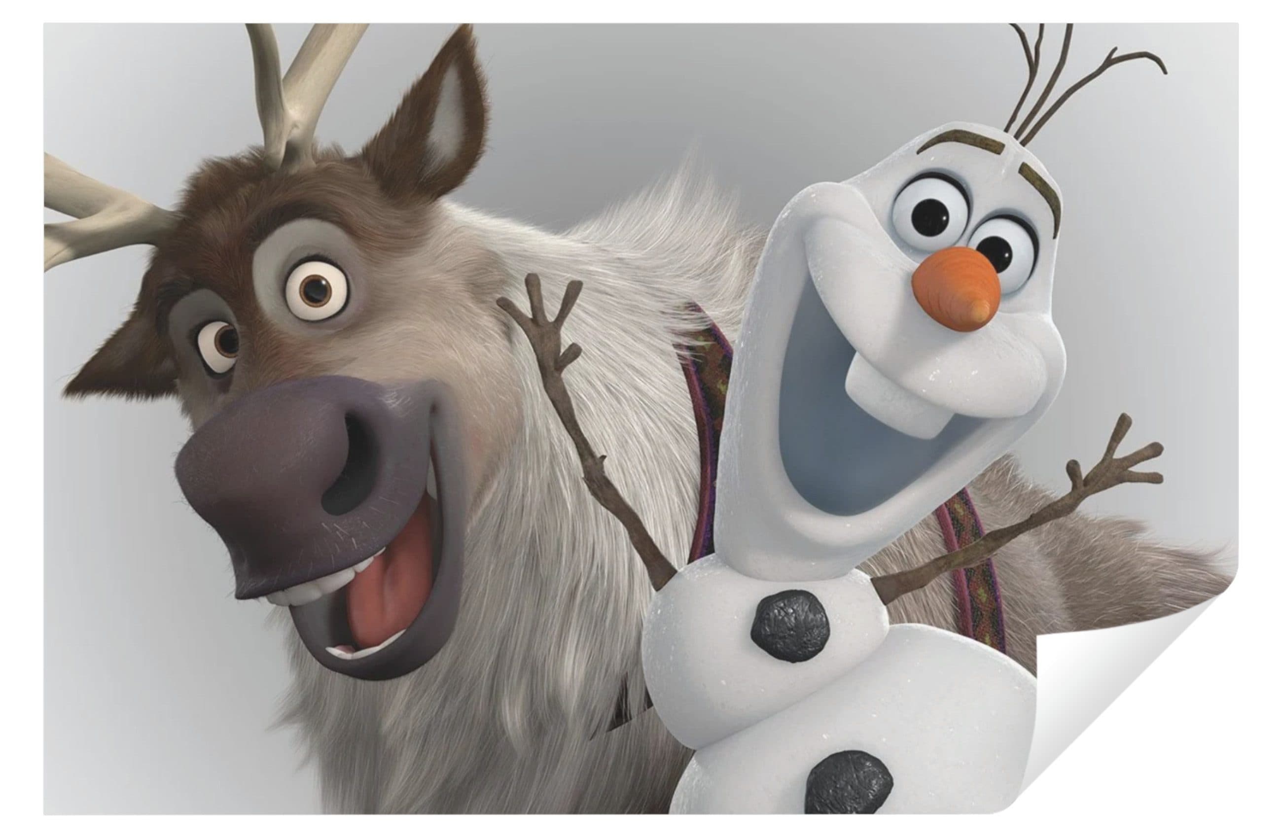 Wallarena Leinwandbild Frozen Olaf Modern Kinderzimmer