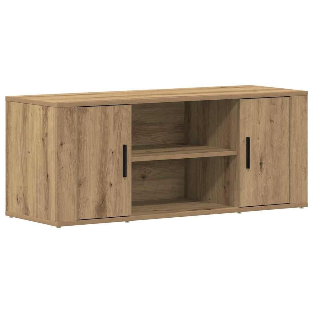 vidaXL TV-Schrank Artisan-Eiche Modern Holzwerkstoff - Bild 2