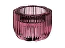Villeroy & Boch Kerzenständer Fleur cassis 2-in-1 Pink Glas Bild 2