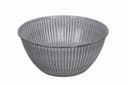 finehomegarden Pflanzschale Metall lackiert grau Ø32/38cm Bild 2