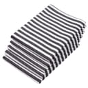 ZOLLNER Geschirrtuch 5-tlg. Spar-Set 100% Baumwolle Schwarz/Weiß Bild 2