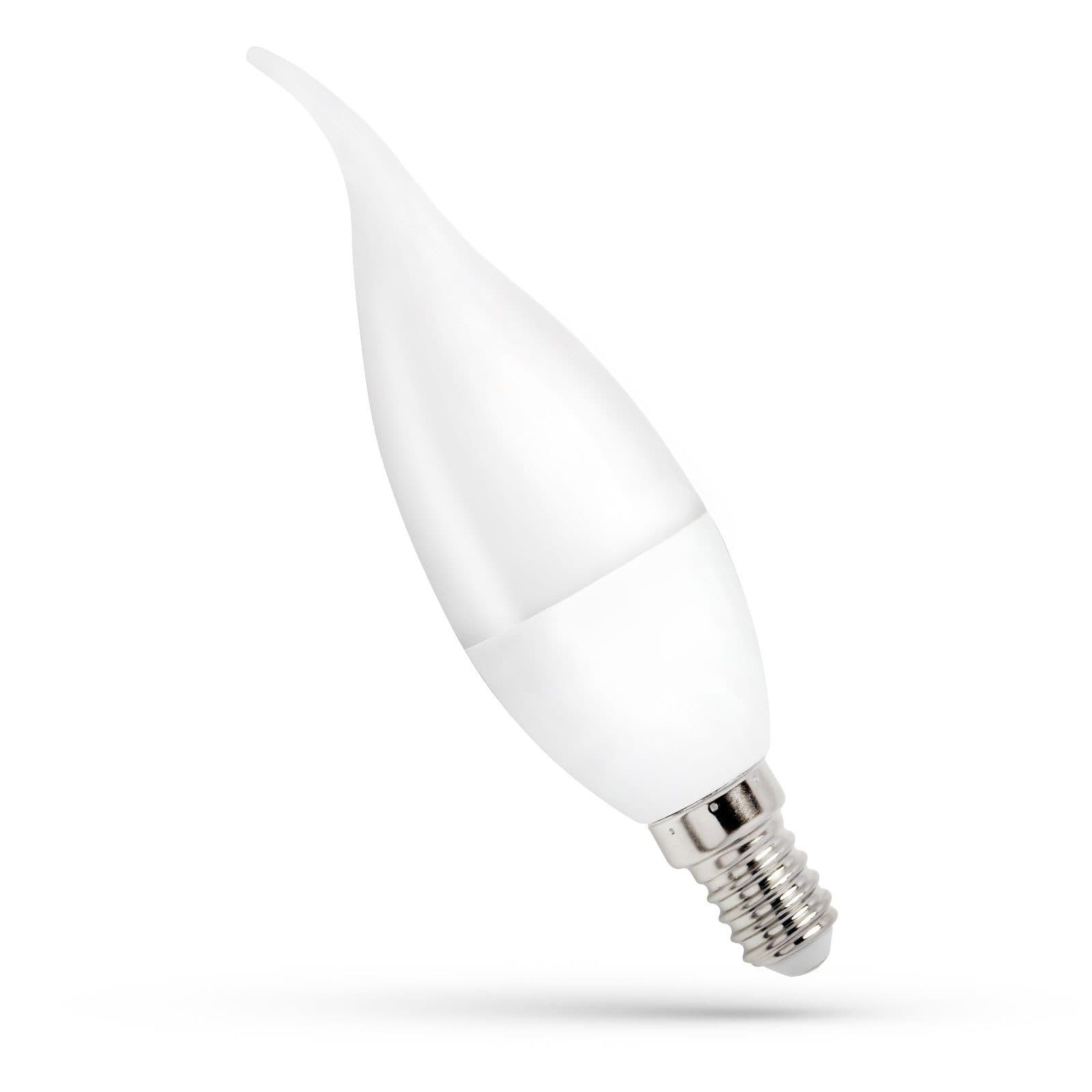 Spectrum LED-Leuchtmittel E14 C37 Windstoß Neutralweiß 4W