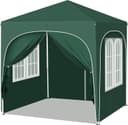 Woltu Pavillon 2x2m Grün Höhenverstellbar UV-Schutz Bild 2