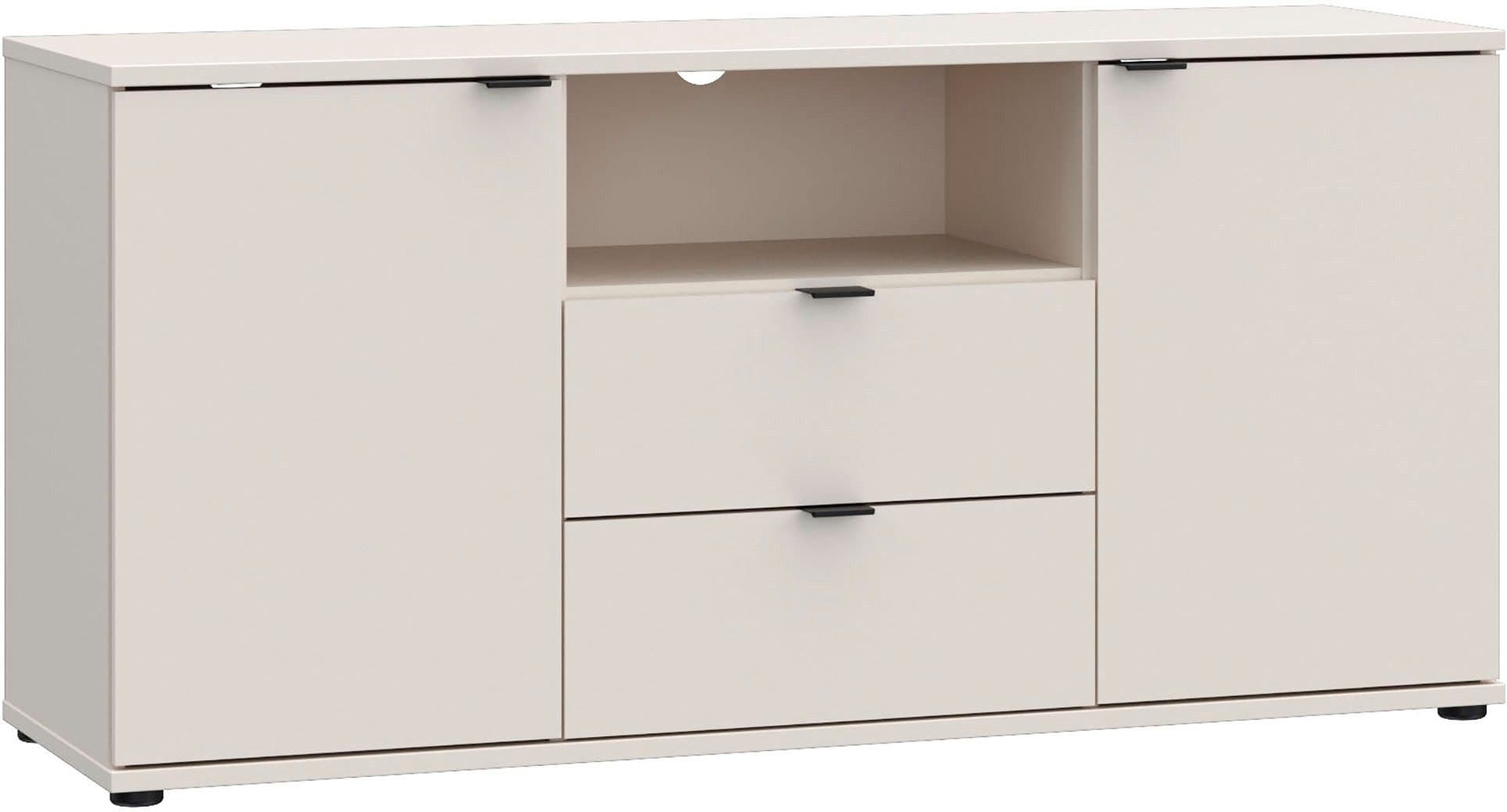 FORTE Lowboard Ganymede Modern Urban Sand TV Board Stauraum - Bild 2