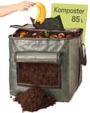 Praknu Thermokomposter 85L Grün - Platzsparender Schnellkomposter Bild 2