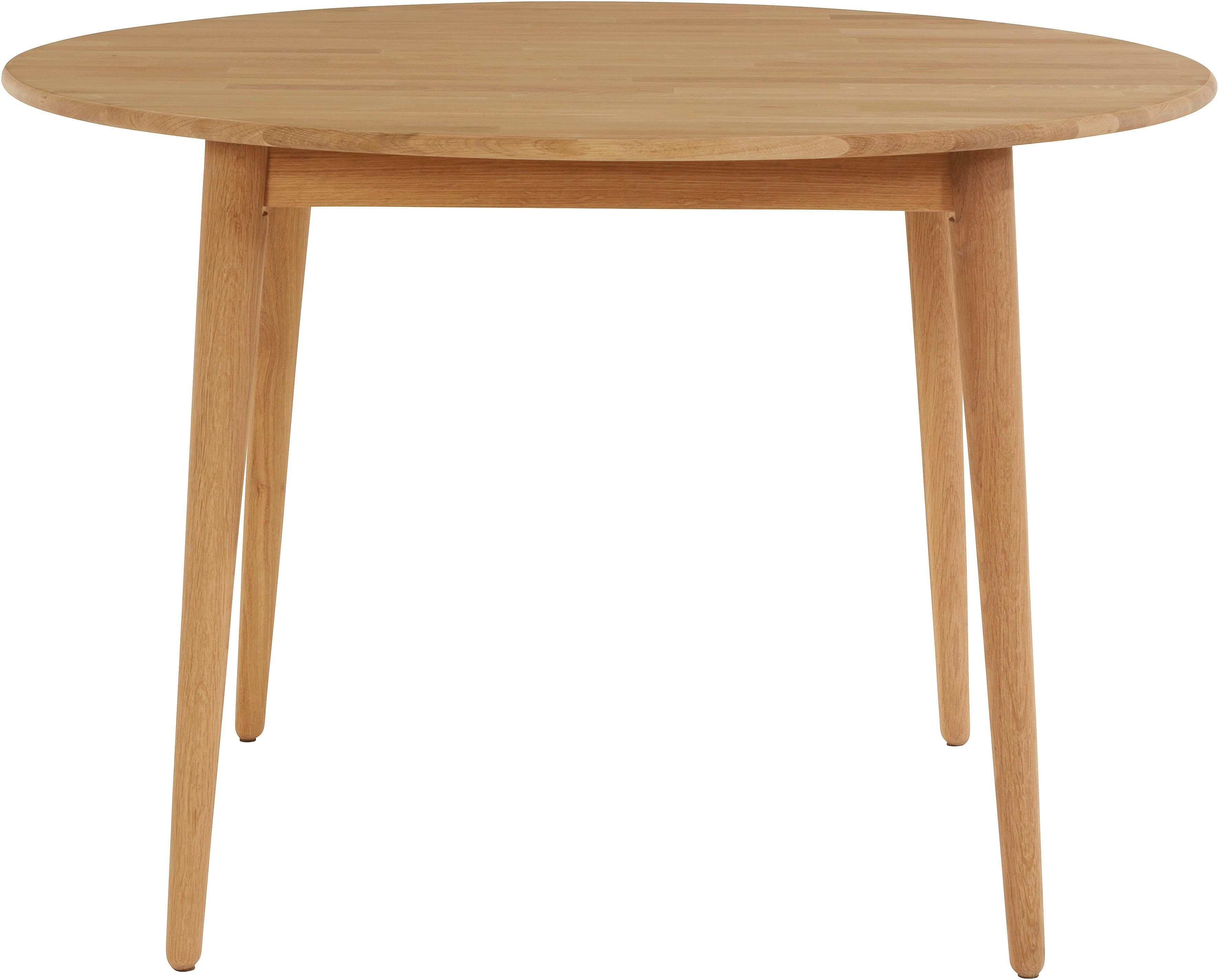 Esstisch OTTO HOME Toarp Massivholz Eiche Natur Rund - Bild 2