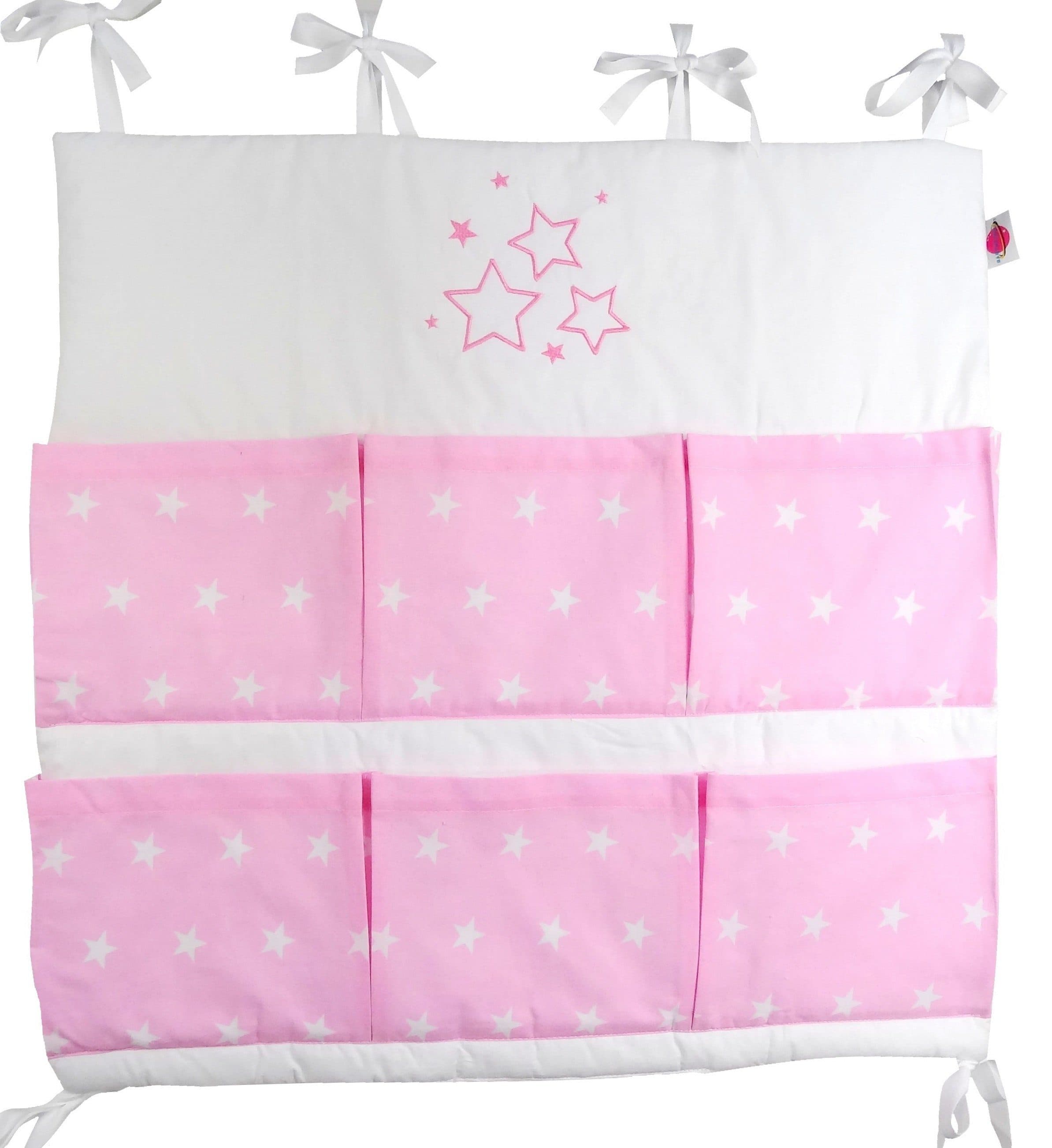 Babymajawelt Betttasche Organizer Rosa STARS Aufbewahrung - Bild 2
